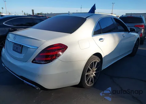 2018 Mercedes-Benz S 450 из США, поврежденный, VIN WDDUG6GB1JA360466
